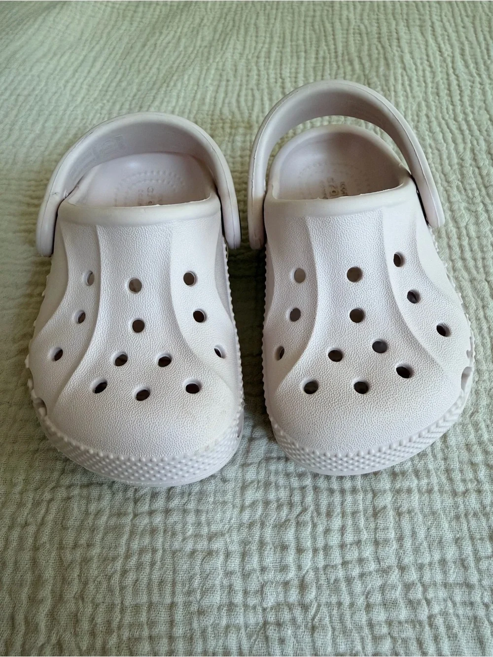 CROCS Toddler Classic Clog Sandals - Light Pink